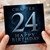 24th Birthday Card, Chapter 24 Happy Birthday Card