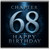 68th Birthday Card, Chapter 68 Happy Birthday Card