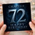 72nd Birthday Card, Happy Birthday Chapter 72 Card