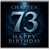 73rd Birthday Card, Chapter 73 Happy Birthday Card