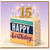 15th Birthday Card, Happy Birthday Cake Design Card