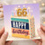 66th Birthday Card, Happy Birthday Cake Card
