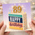 89th Birthday Card, Happy Birthday Cake Design Card