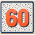 60th Birthday Card