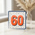 60th Birthday Card