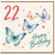 22nd Birthday Card, Butterfly Happy Birthday Card