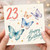 23rd Birthday Card, Happy Birthday Butterfly Design for Her