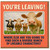 You're Leaving Funny Cow Card - Humorous Farewell Card for Work Colleague - Diverse Bunch of Likeable Characters - Workplace Goodbye