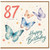 87th Birthday Card, Happy Birthday Butterflies Design