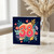 38th Birthday Card, Colourful Floral Hearts Design