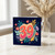39th Birthday Card, with Colourful Floral Hearts Design