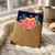 49th Birthday Card, Colourful Floral Heart Design