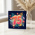 75th Birthday Card, Floral Heart Design