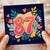 87th Birthday Card, Colourful Floral Number 87 Card