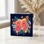 89th Birthday Card, Colourful Floral Hearts Design