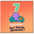 7th Birthday Card, Totally Awesome 7 Today Funny Birthday Card