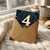 4th Birthday Card, Art Deco Happy Birthday Card