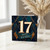 17th Birthday Card, Art Deco Happy Birthday Card