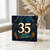 35th Birthday Card, Art Deco Happy Birthday Card