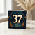 37th Birthday Card, Happy Birthday Art Deco Number 37 Card