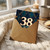 38th Birthday Card, Art Deco Style Happy Birthday Card