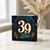 39th Birthday Card, Art Deco Happy Birthday Card