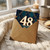 48th Birthday Card, Happy 48th Birthday Art Deco Card