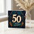 50th Birthday Card, Art Deco Happy Birthday Card for 50th Birthday
