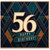 56th Birthday Card, Happy 56 Birthday Card