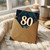 80th Birthday Card, Happy Birthday Art Deco Style Card