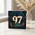 97th Birthday Card, Art Deco Style Happy Birthday Card
