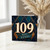 109th Birthday Card, Art Deco Happy Birthday Card