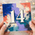 14th Birthday Card, Abstract Paint Splatter Design
