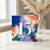 15th Birthday Card, Colourful Abstract Paint Splatter Design