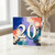 20th Birthday Card, Bold Abstract Paint Design
