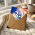 34th Birthday Card, Abstract Paint Splatter Number 34 Birthday Card