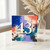 43rd Birthday Card, Abstract Paint Splash Number 43 Card