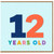 12th Birthday Card, 12 Years Old Card