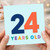24th Birthday Card, 24 Years Old Card