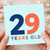 29th Birthday Card, 29 Years Old Card