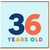 36th Birthday Card, 36 Years Old Birthday Card