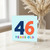 46th Birthday Card, 46 Years Old Age 46 Birthday Card