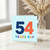 54th Birthday Card, 54 Years Old Card