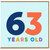 63rd Birthday Card, 63 Years Old Card