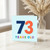 73rd Birthday Card, 73 Years Old Card