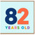 82nd Birthday Card, 82 Years Old Card