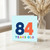 84th Birthday Card, Colourful 84 Years Old Card