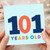 101st Birthday Card, 101 Years Old Card