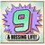 9th Birthday Card, & Bossing Life Comic Style Card