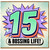 15th Birthday Card, 15 & Bossing Life!